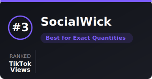 SocialWick TikTok Views