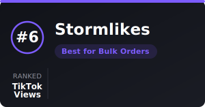 Stormlikes TikTok Views